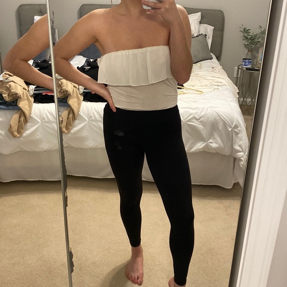 Charlotte Russe White Tube Top Size M - Picture 1 of 2
